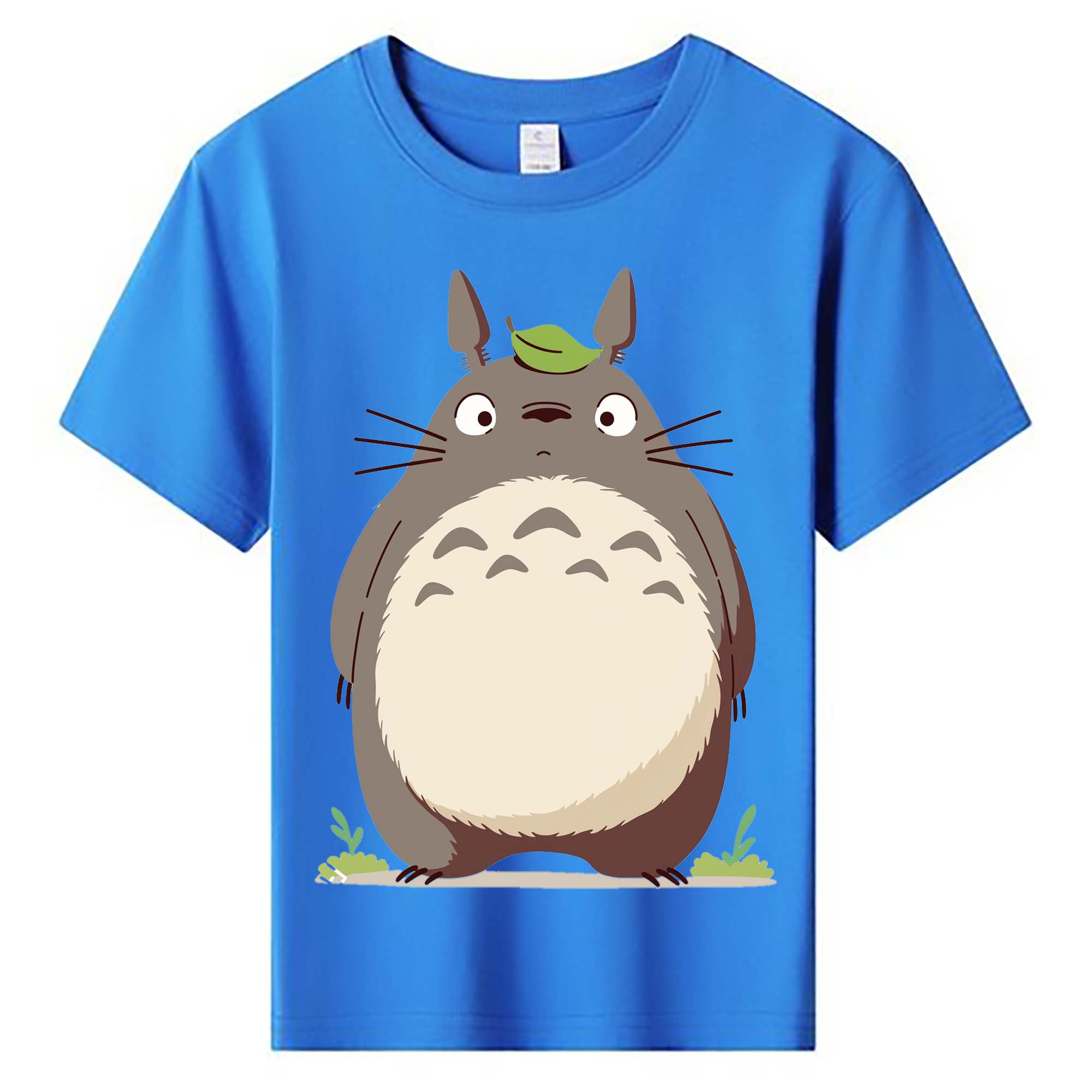 （画像用） となりのトトロ 草壁メイ 草壁サツキ My Neighbor Totoro Satsuki Kusakabe Mei Kusakabe 綿100％キッズTシャツ（フロントプリント）